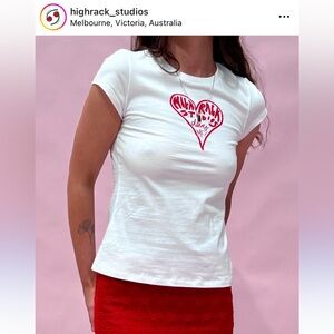 Highrack Studios ‘highrack studios loves me’ tee NWT